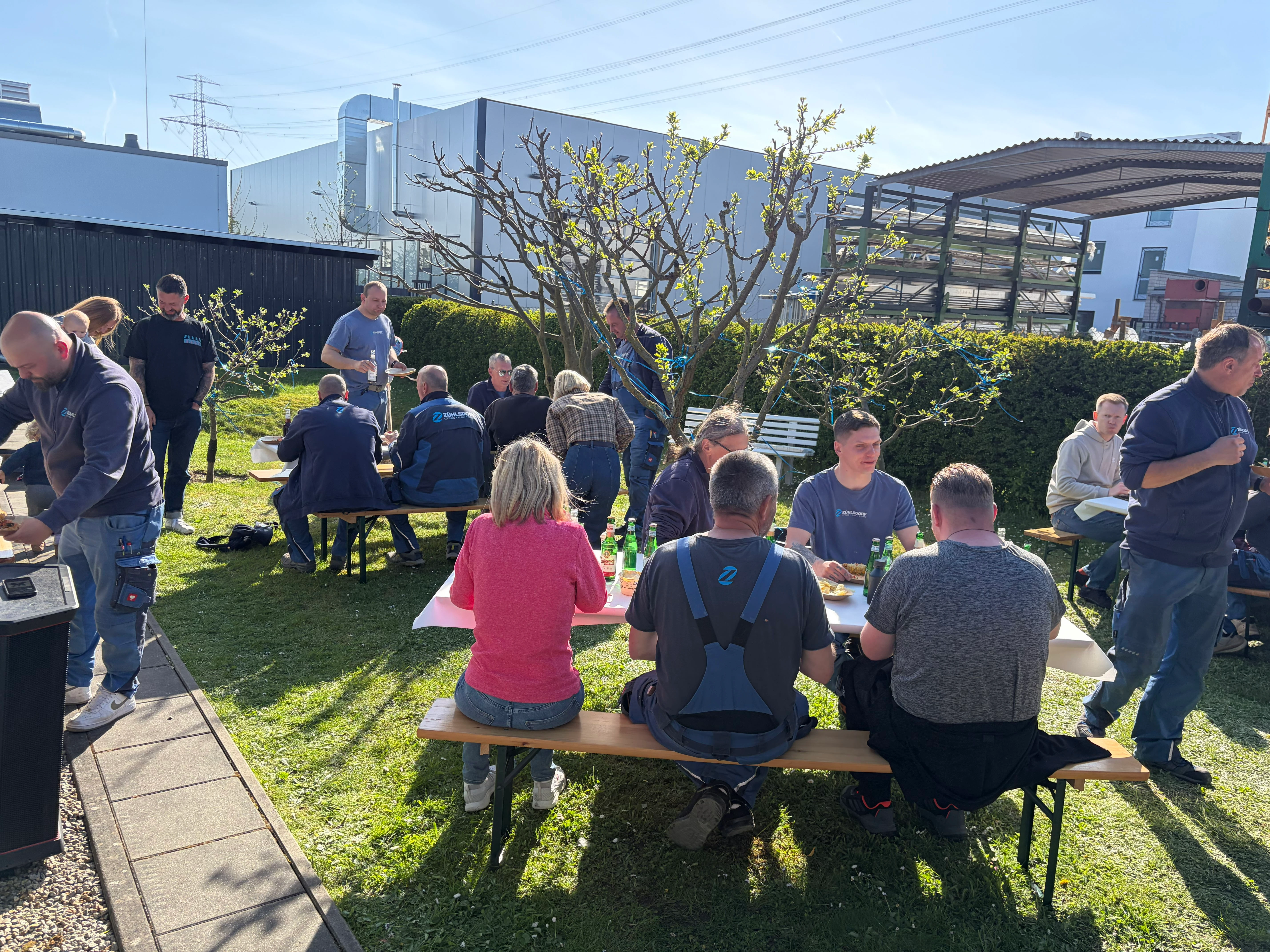 Frühlingsfest in unserem Obstgarten