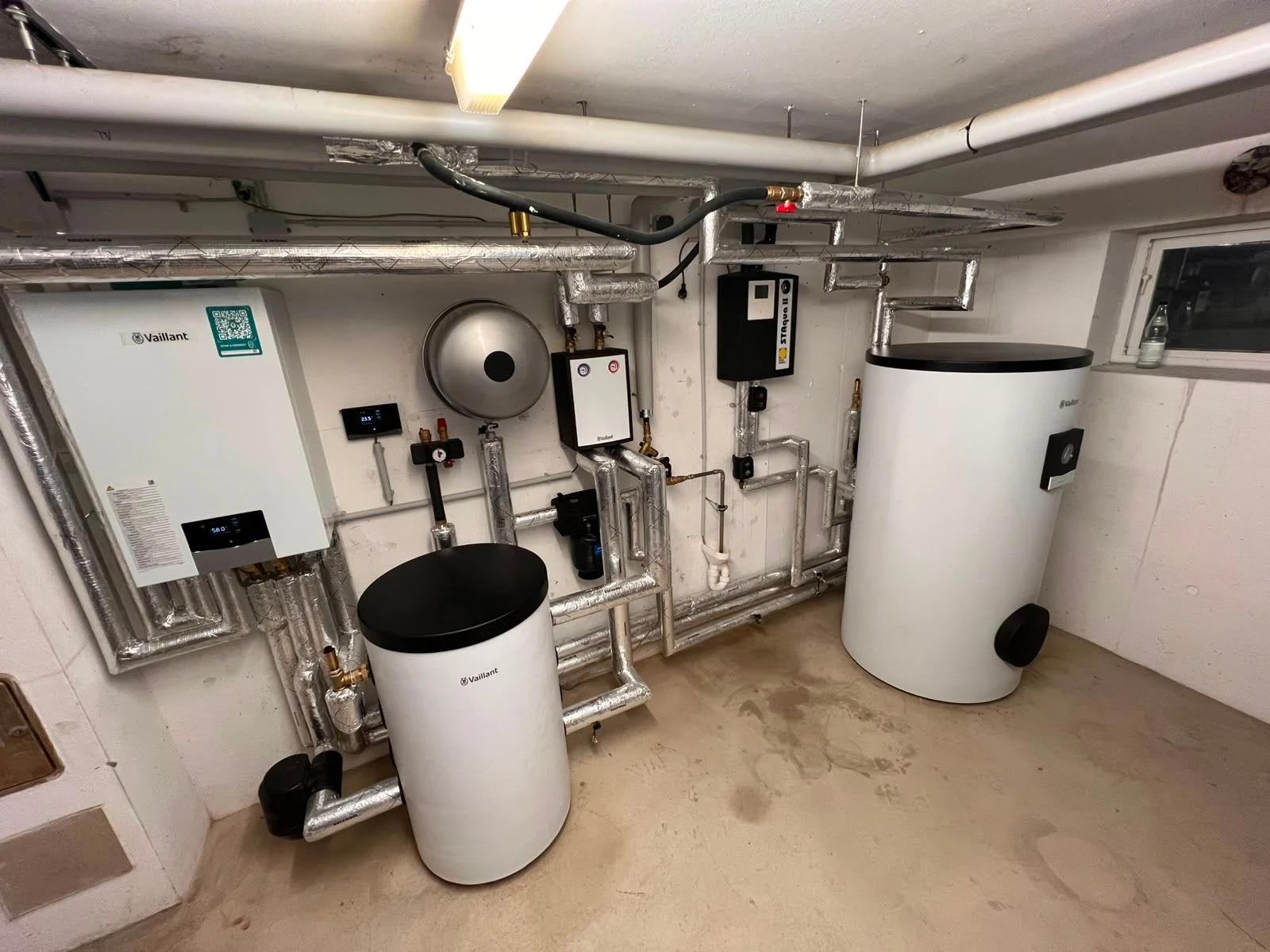 Wärmepumpe Technikraum