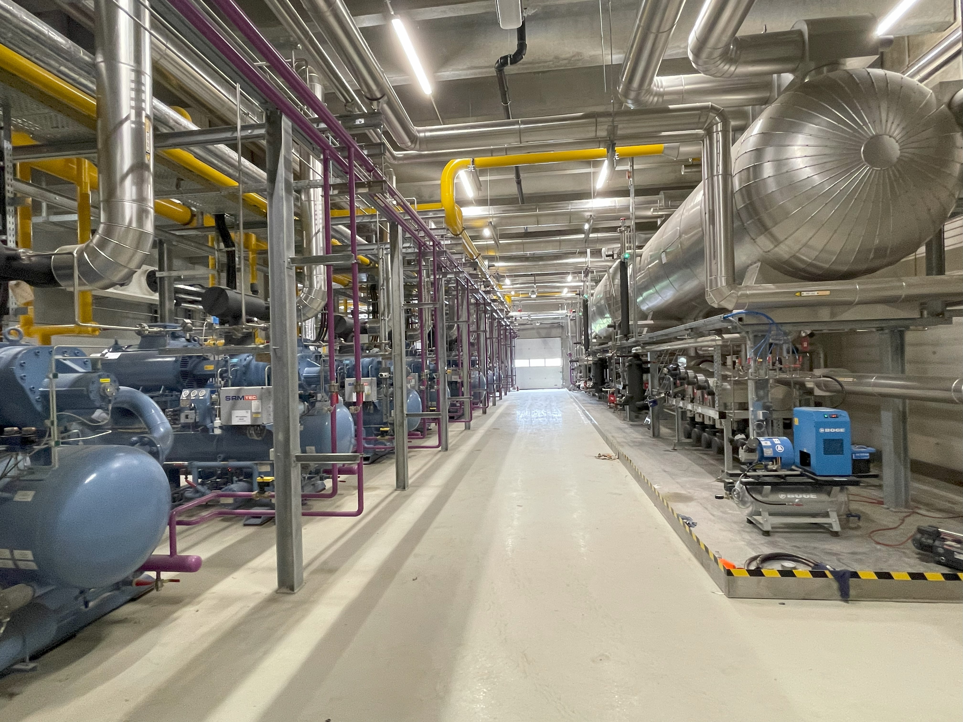 Maschinraum Logistik