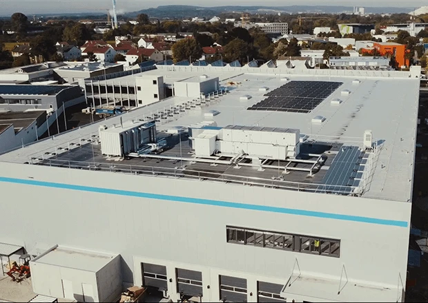 Lüftung und Heizung für Amazon Warenhaus
