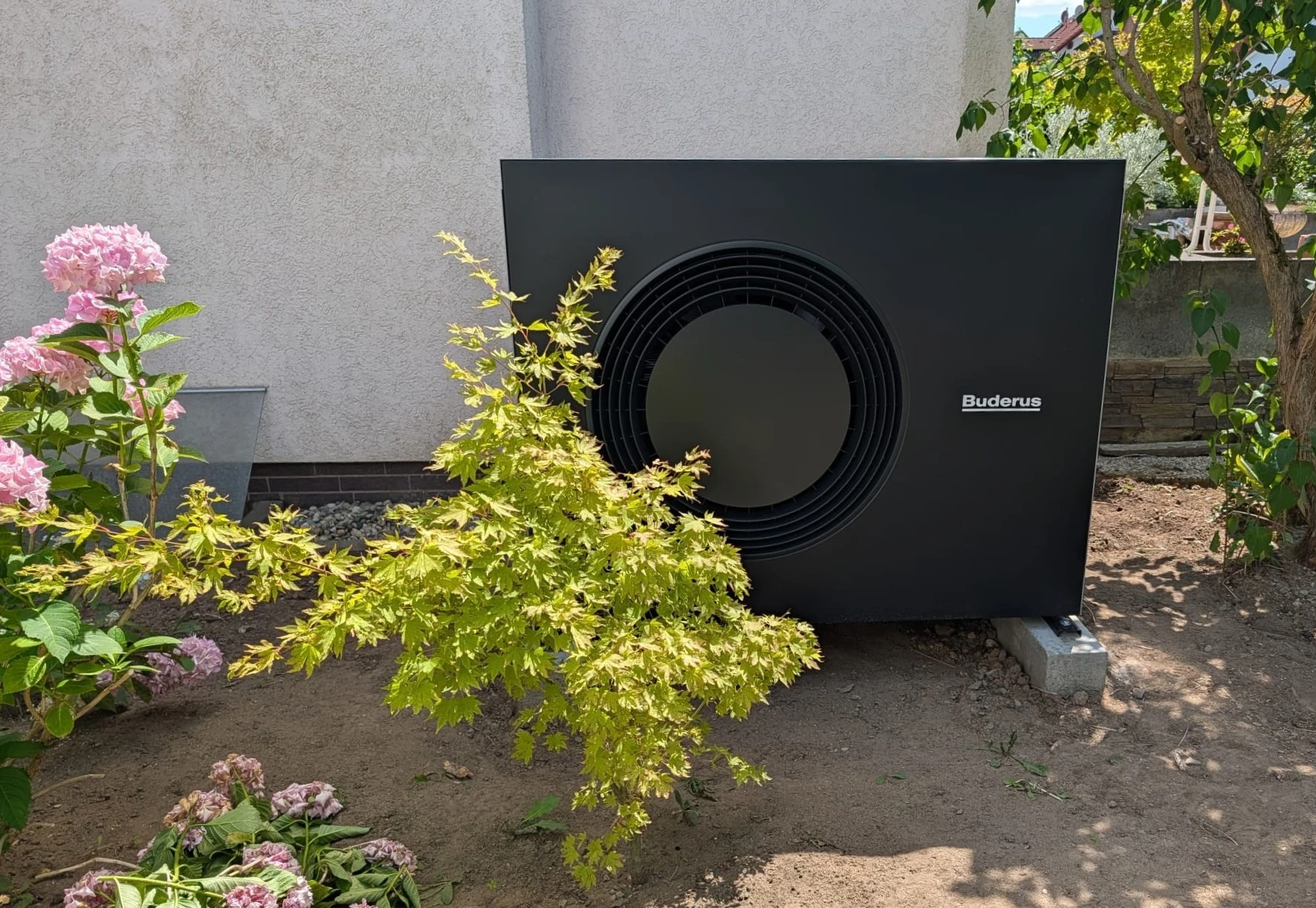 Installation Wärmepumpe