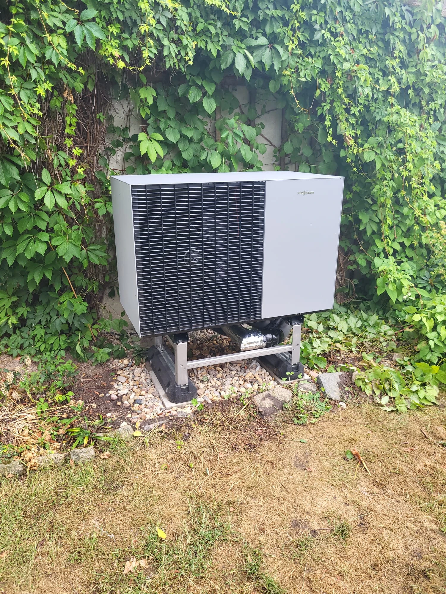 WP Insatallation Außeneinheit