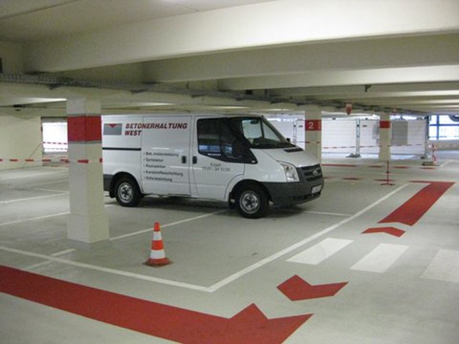 Parkhausinstandsetzung eines Parkhauses am Niederrhein