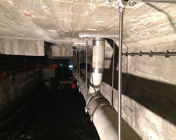 Brückenentwässerung