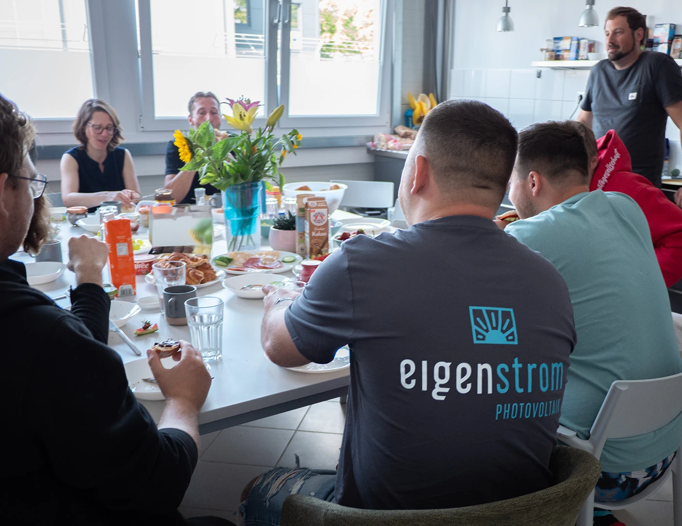 Gemeinsames Frühstück: Kollegiales Miteinander 