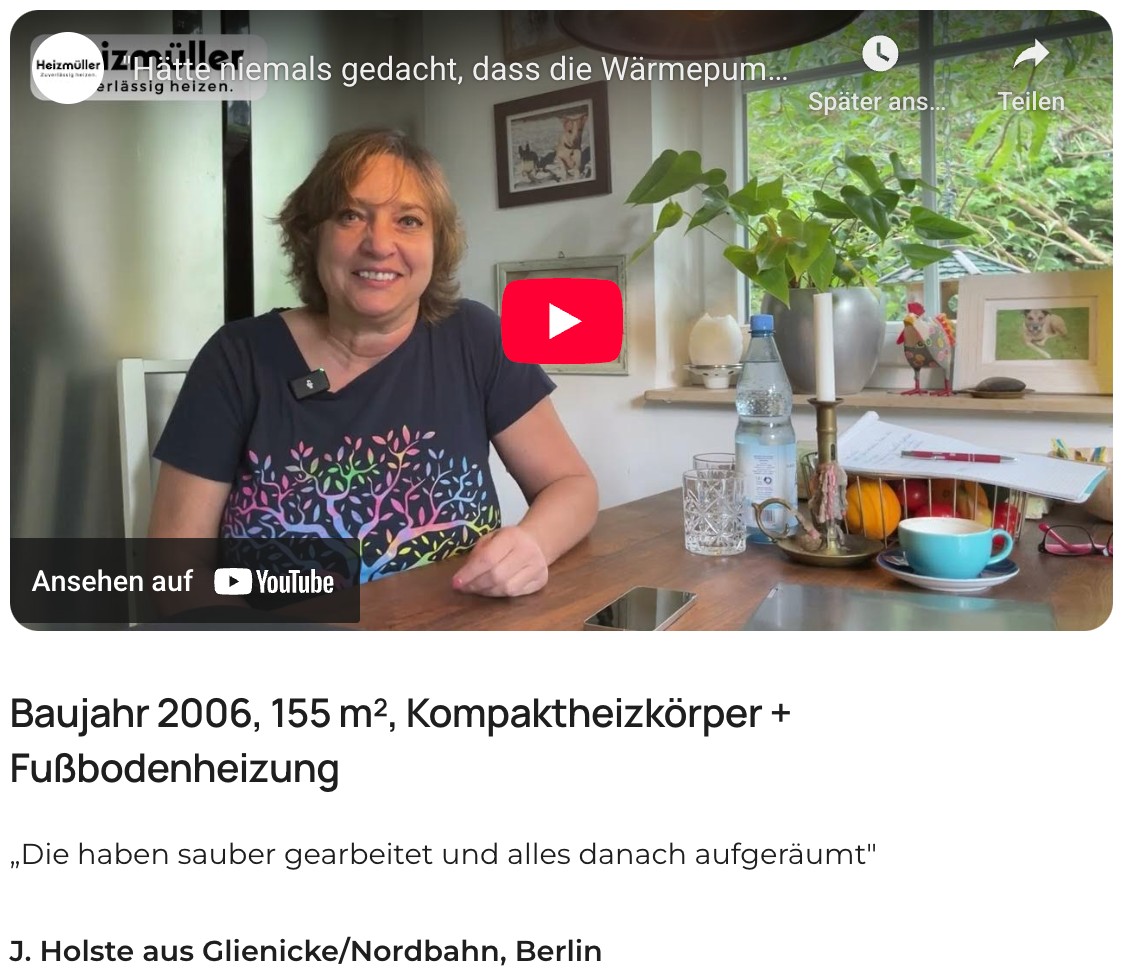 Baujahr 2006, 155 m², Kompaktheizkörper + Fußbodenheizung