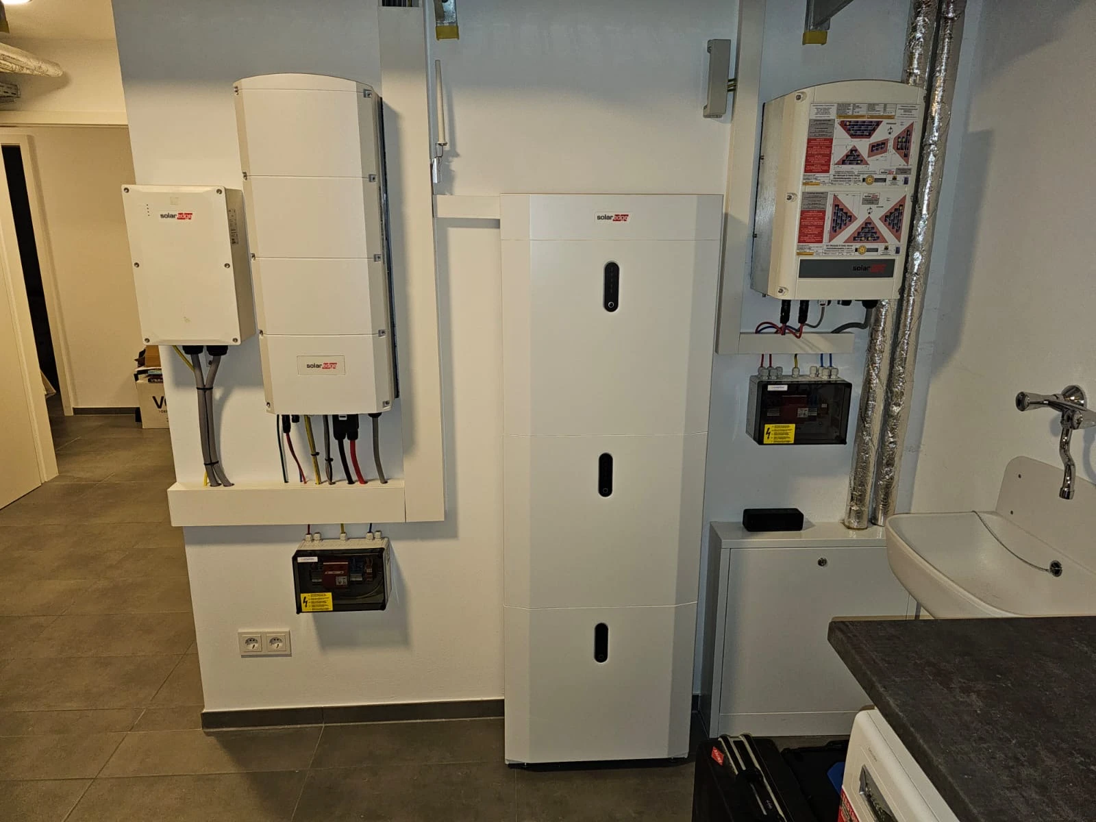 WR mit Batteriespeicher und Ersatzstrom