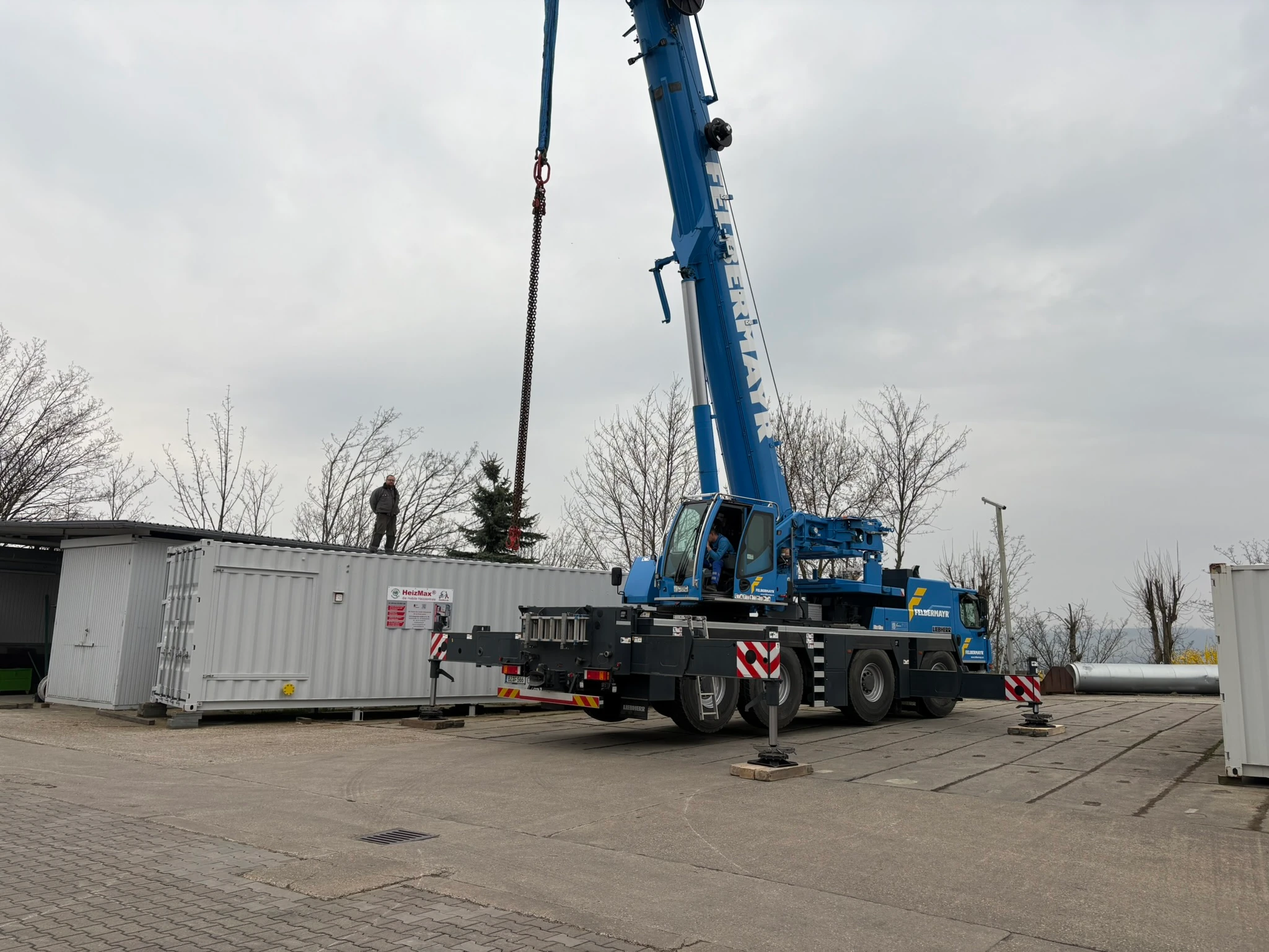 Heizcontainer 5.400 kW