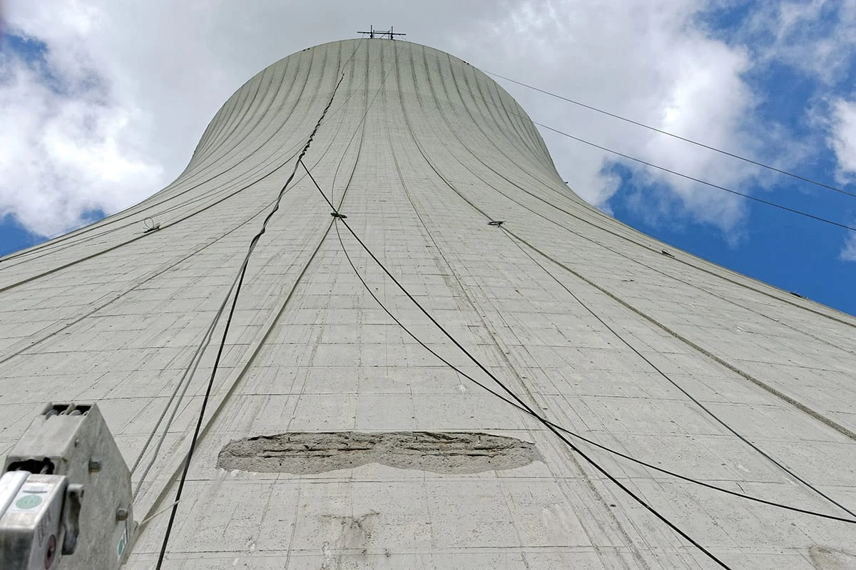 Sanierung Steinkohlekraftwerk Kühlturm in Rostock