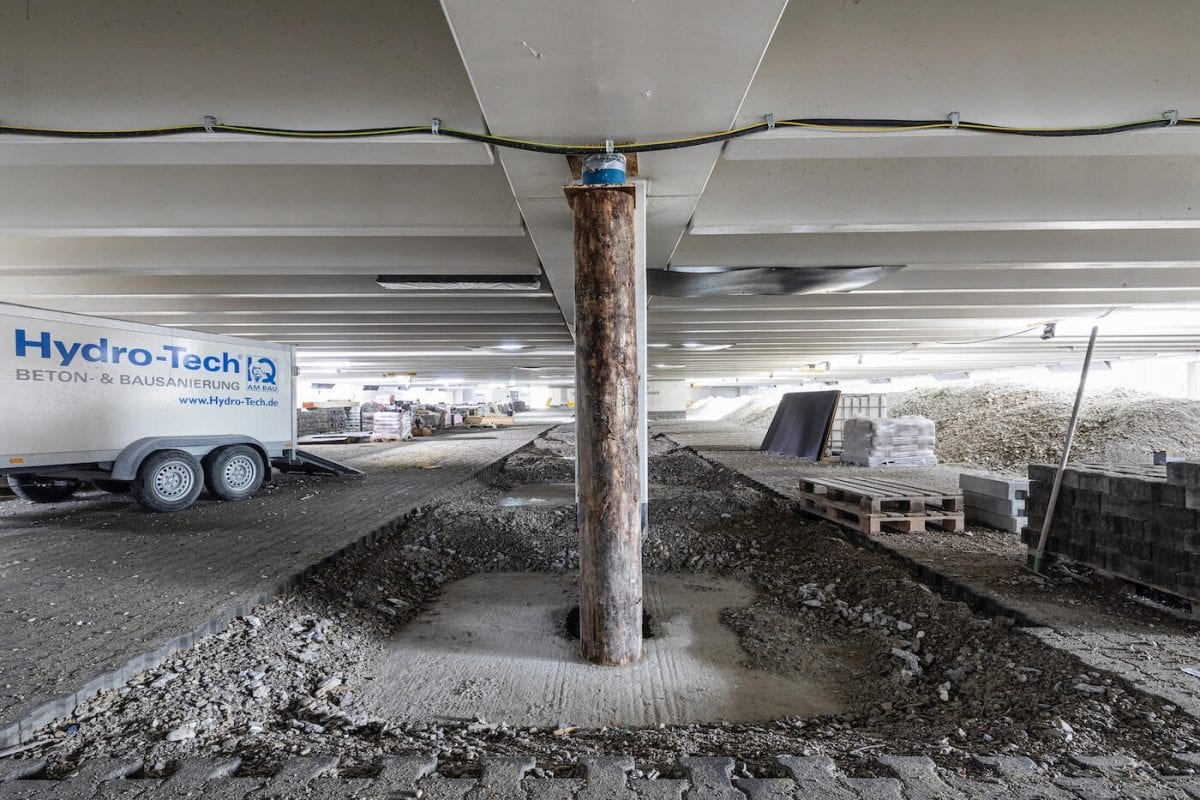 Tiefgaragensanierung in Murnau am Staffelsee