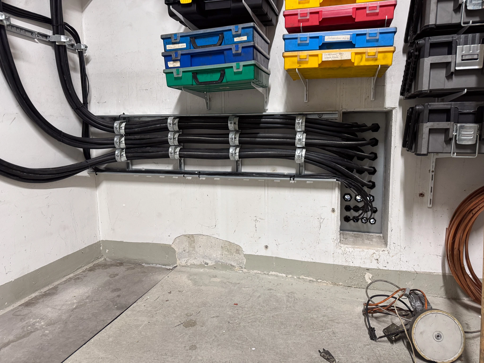 Saubere Kabelführung