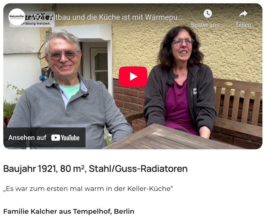 Baujahr 1921, 80 m², Stahl/Guss-Radiatoren