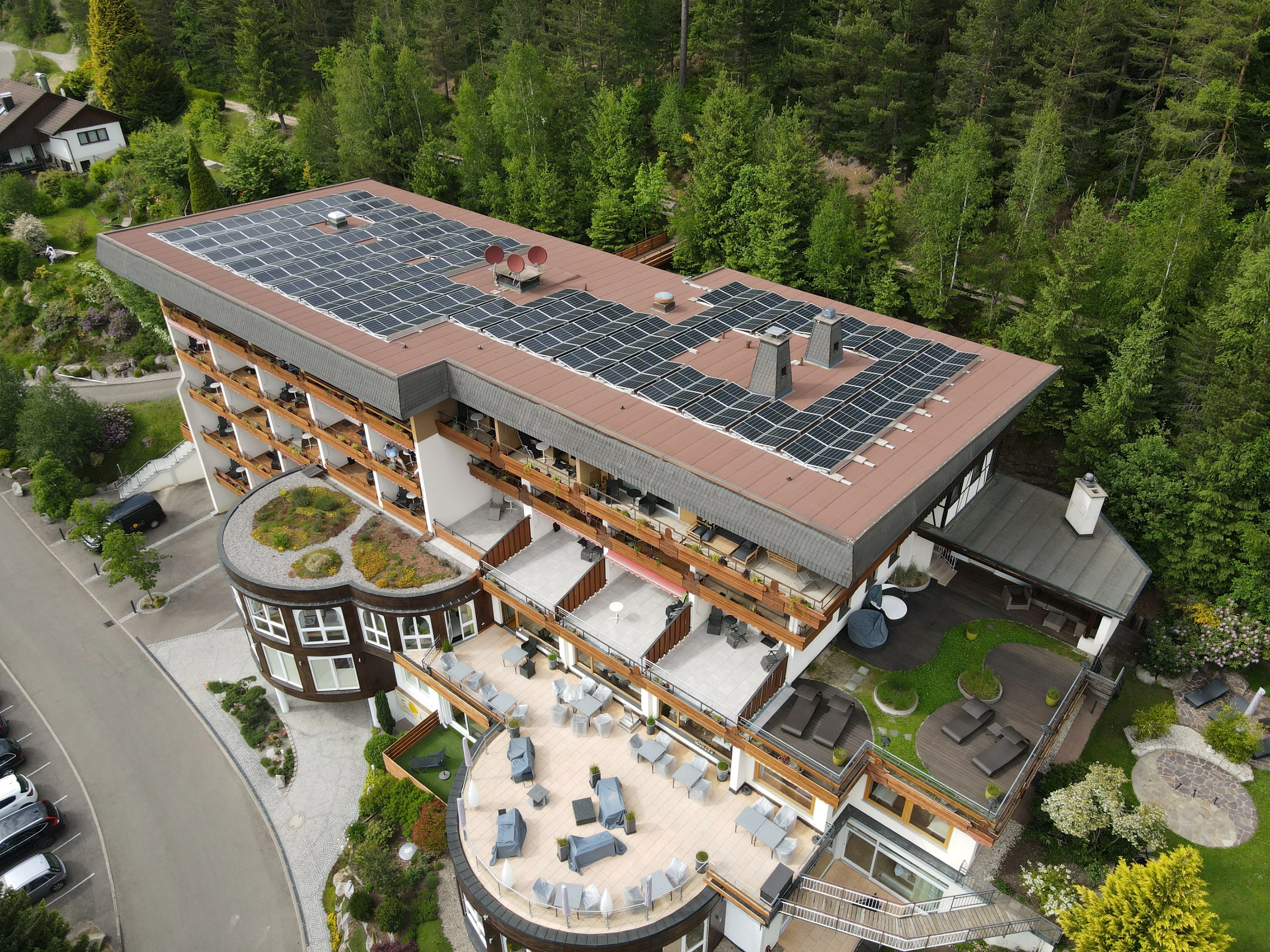 PV-Anlage Hotel