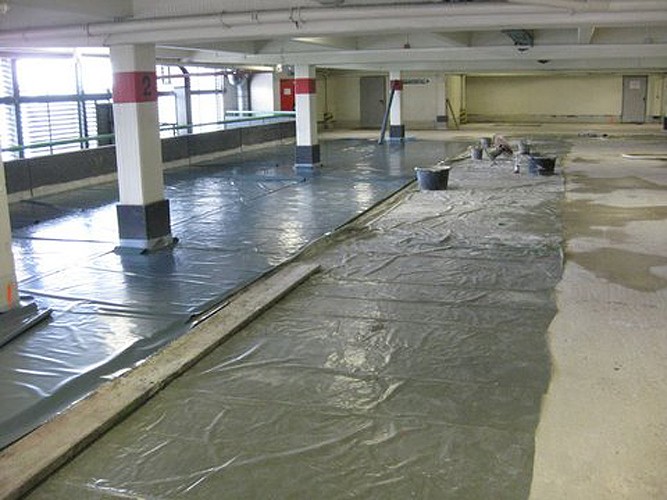 Parkhausinstandsetzung eines Parkhauses am Niederrhein