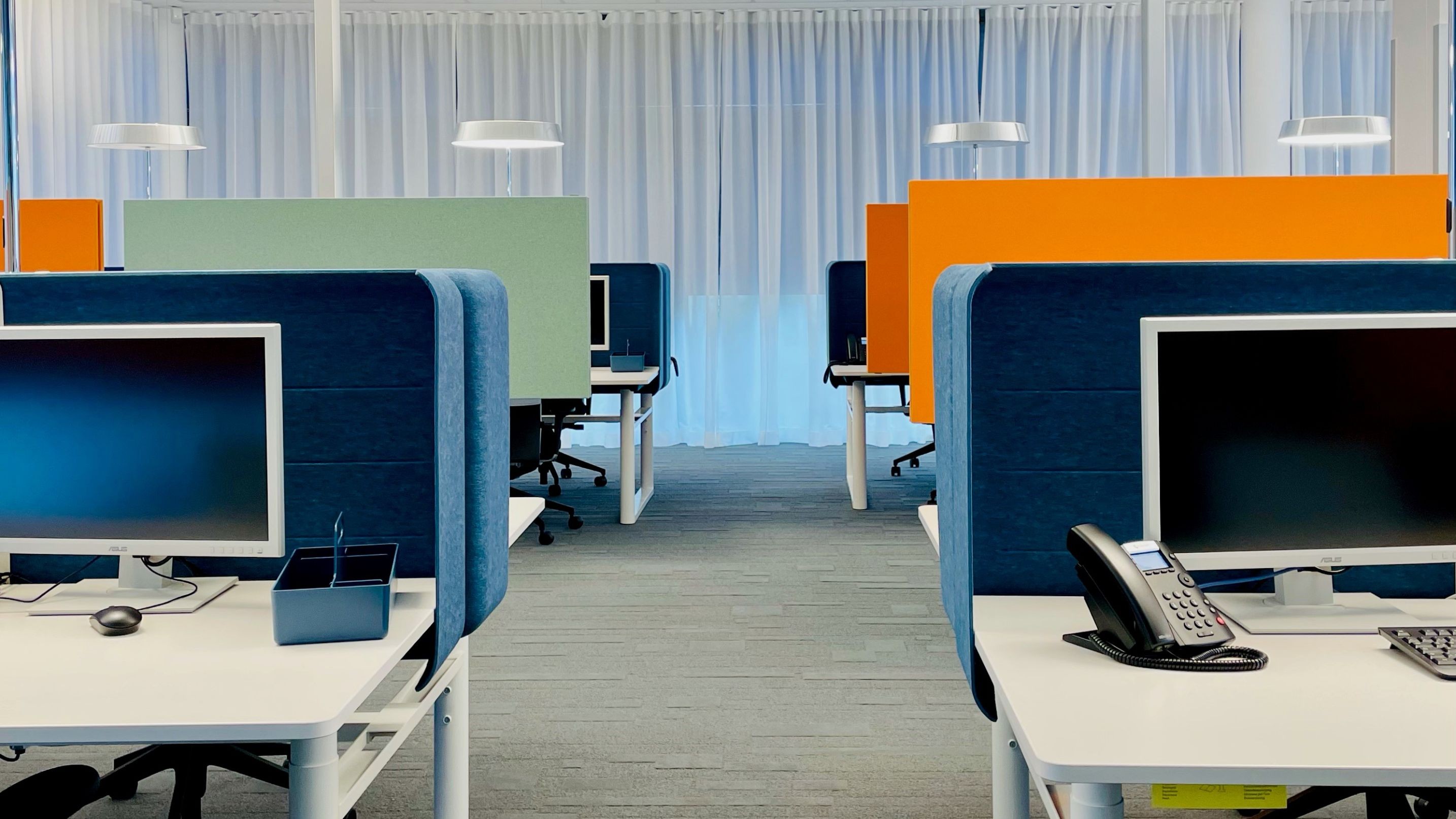 Modernisierung einer Büroflächen