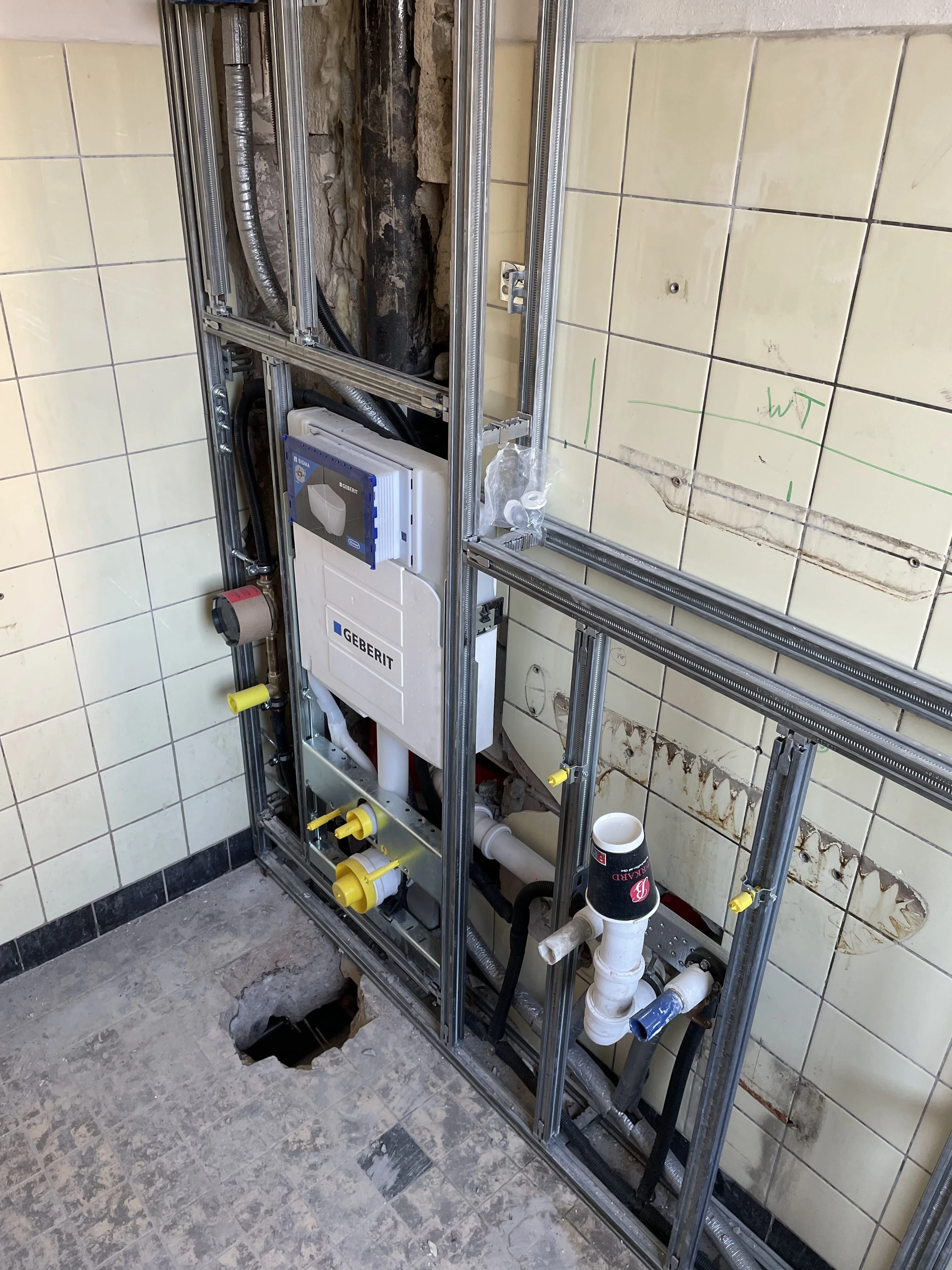 WC-Installation