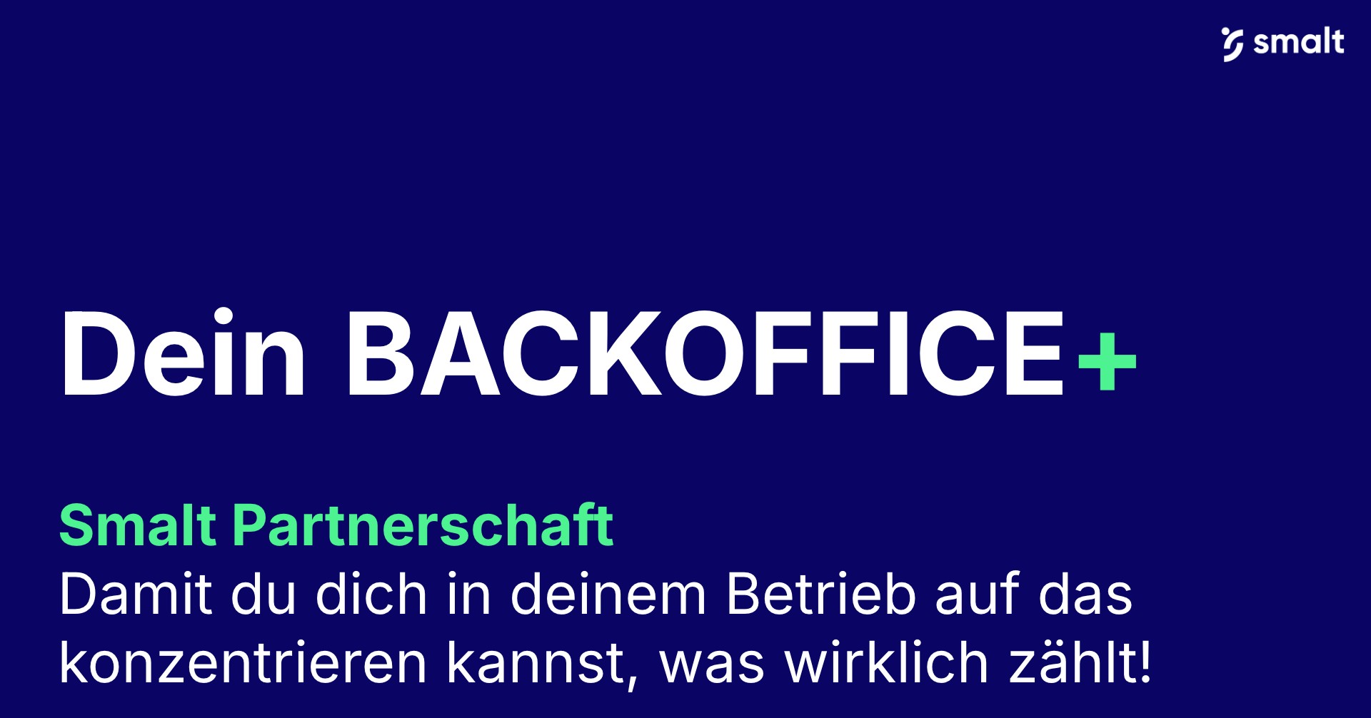 Smalt Partnerschaft