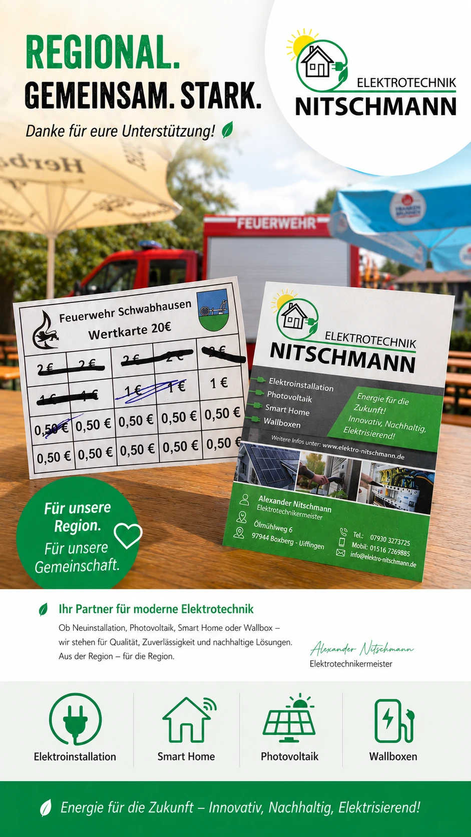 Regionale Unterstützung 
