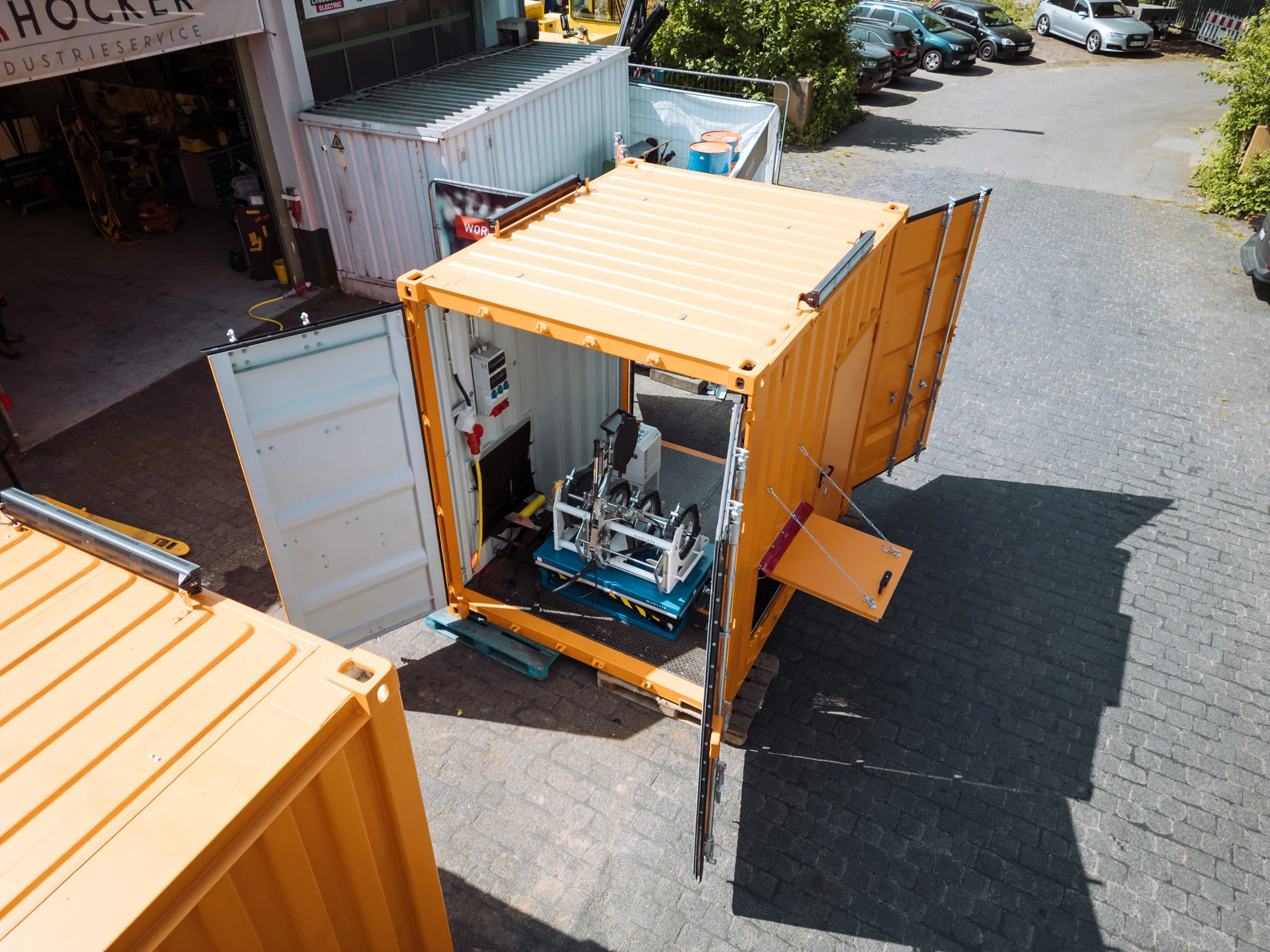 Höcker Schweißcontainer 