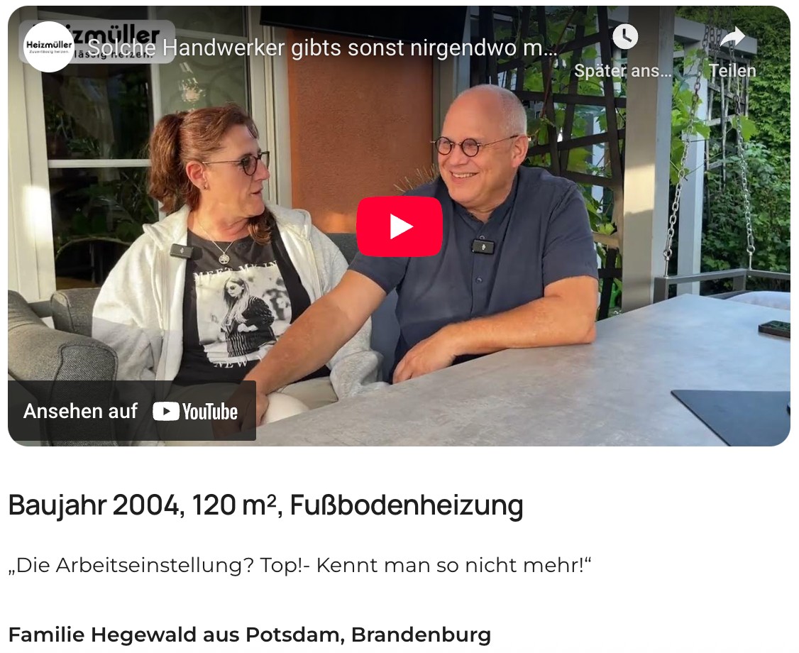 Baujahr 2004, 120 m², Fußbodenheizung