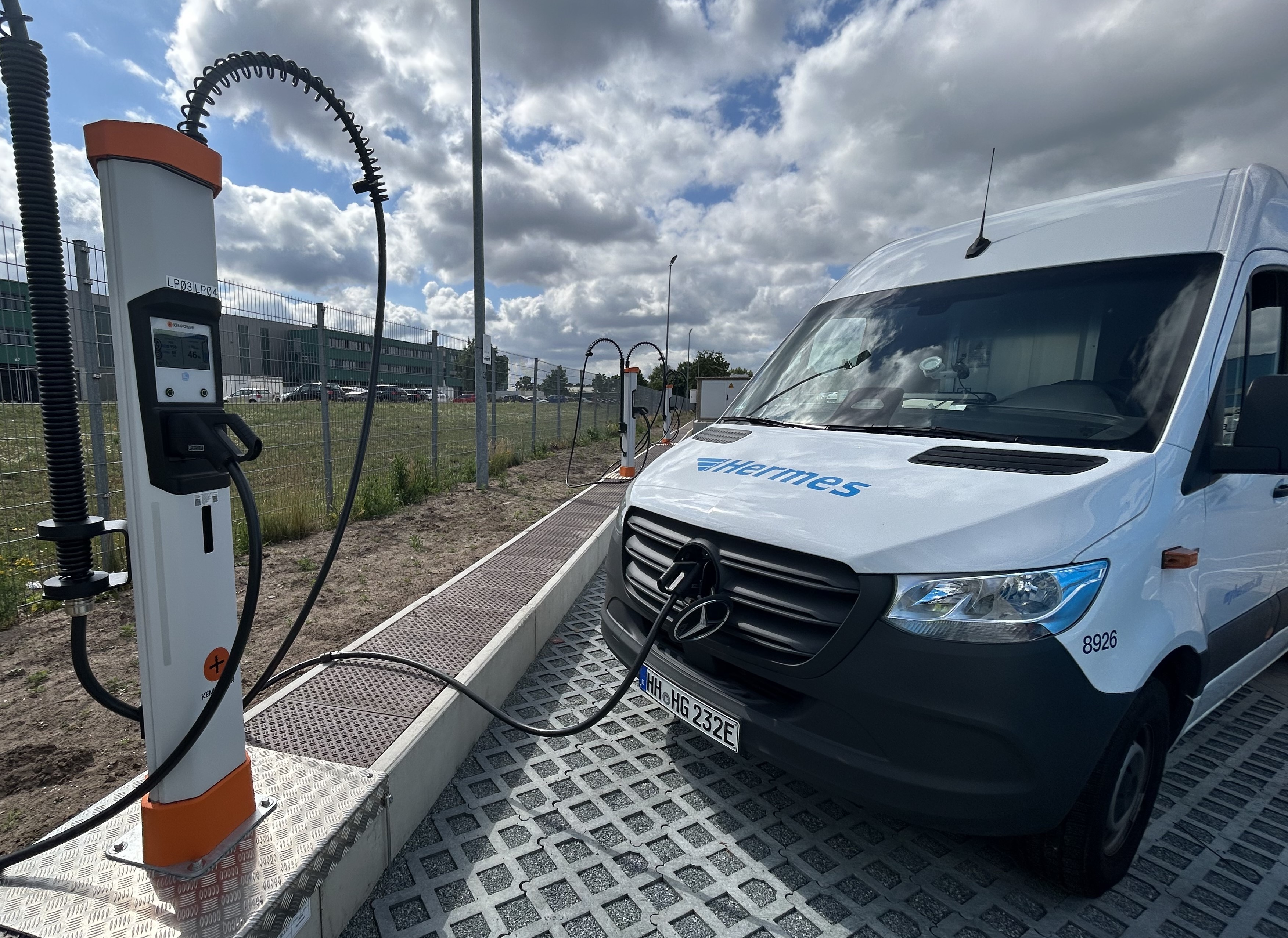 Ladestandort bei Hermes