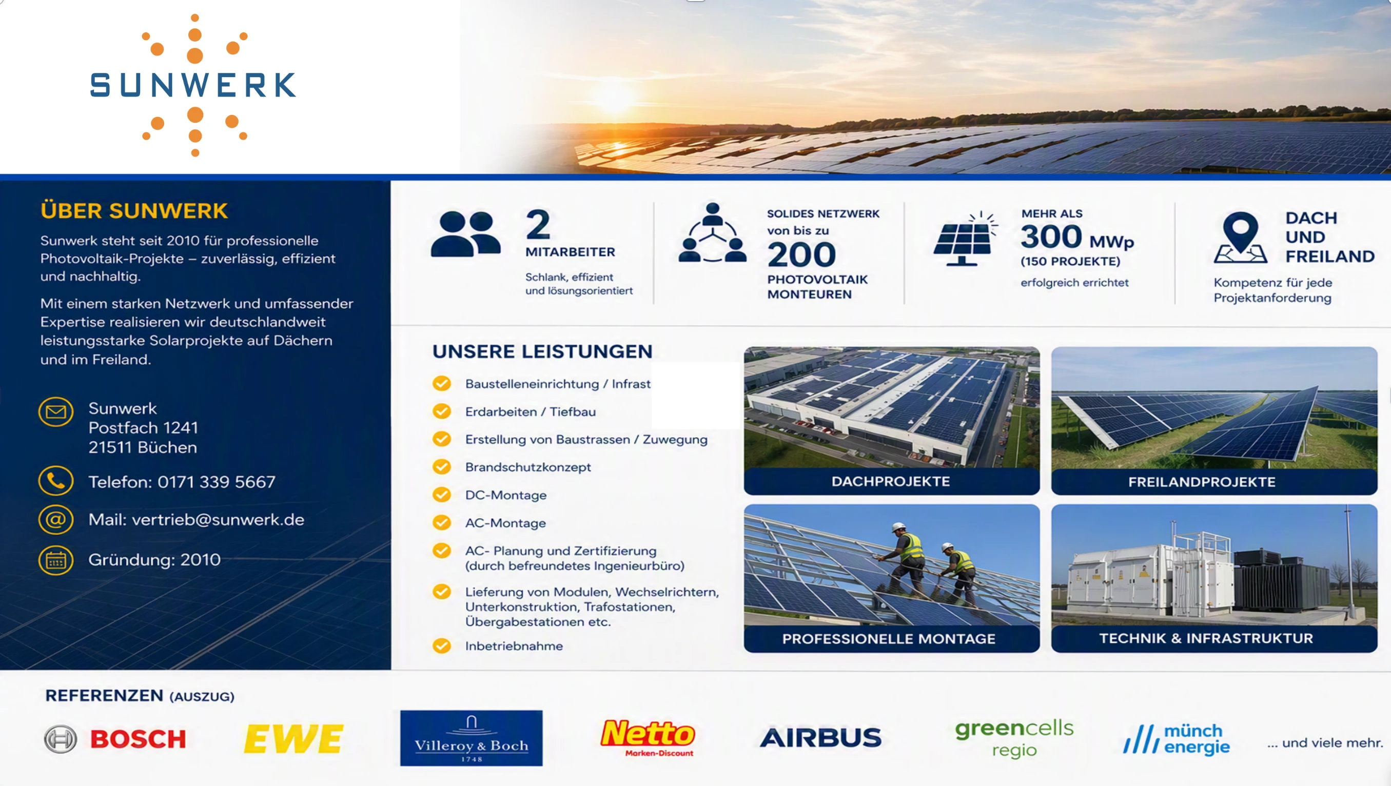 Sunwerk Präsentation
