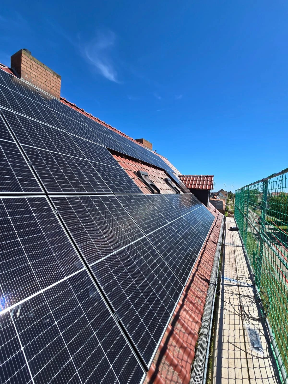 PV Installation Ziegeldach