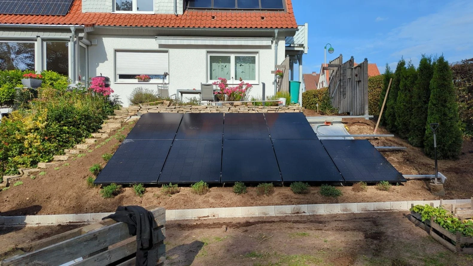 Freiland Photoviltaikanlage