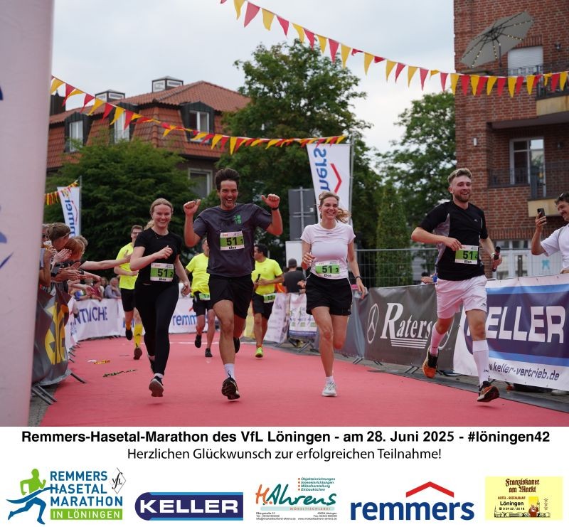 Teamlauf beim Remmers Hasetalrennen 2025