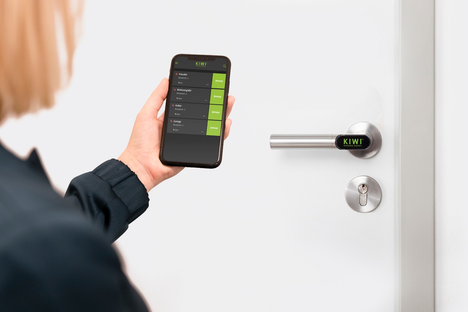 Digitaler Türzutritt mit der KIWI App