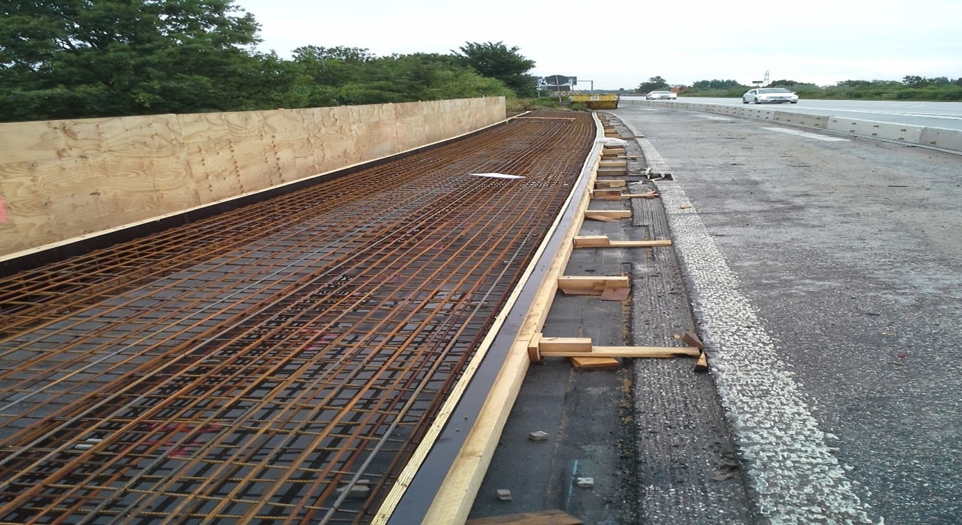 Arbeiten auf der Autobahn