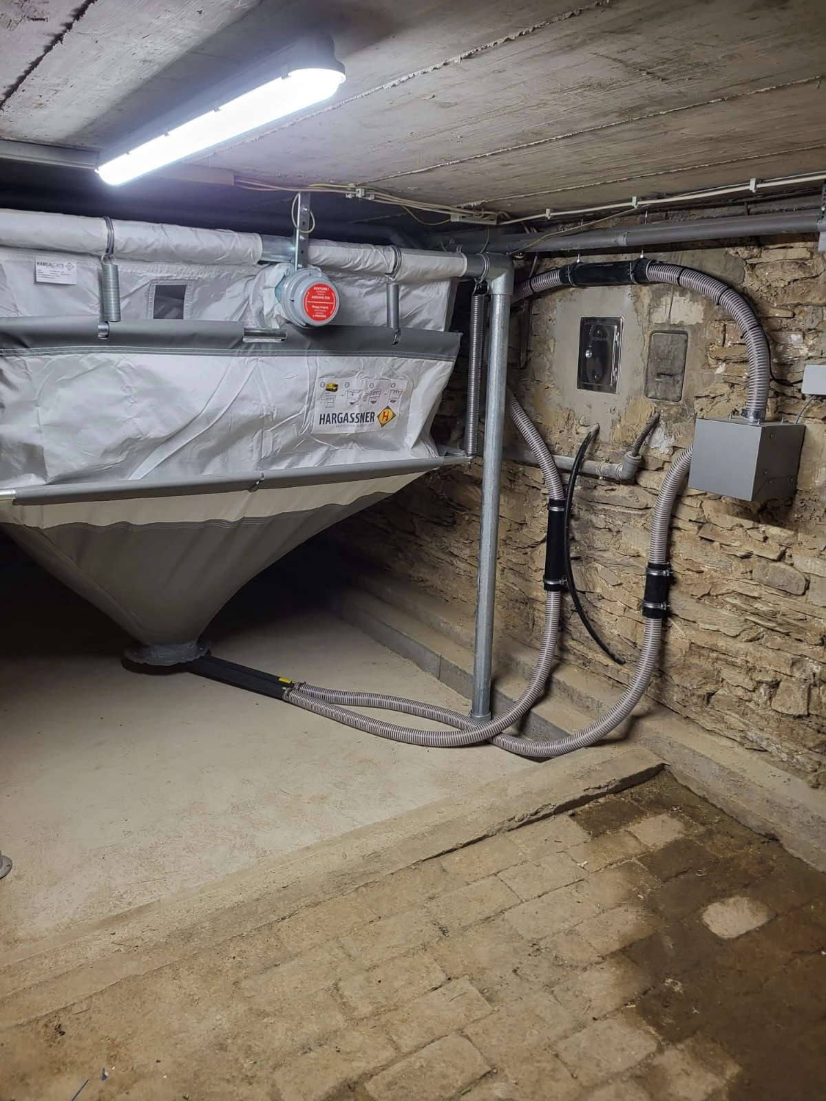 Installation Sacksilo