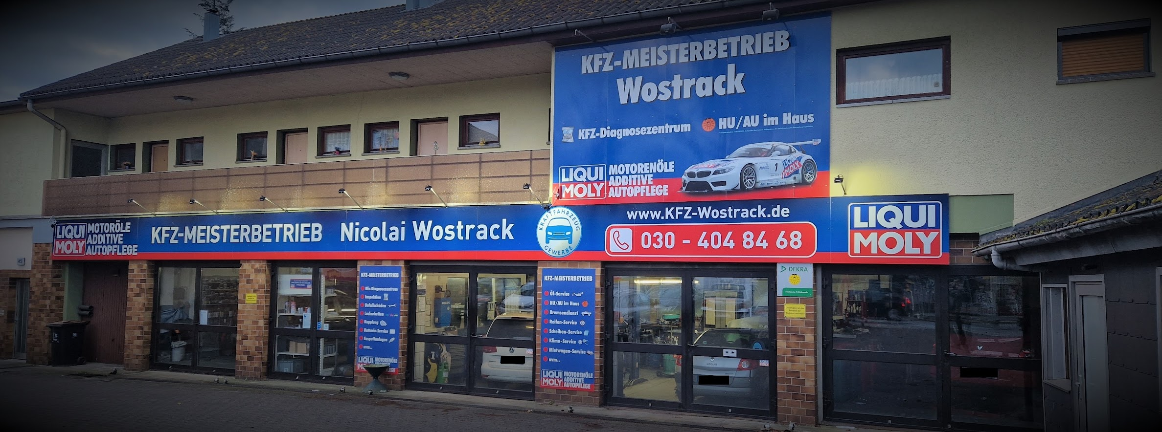 Logo von KFZ Meisterbetrieb Nicolai Wostrack
