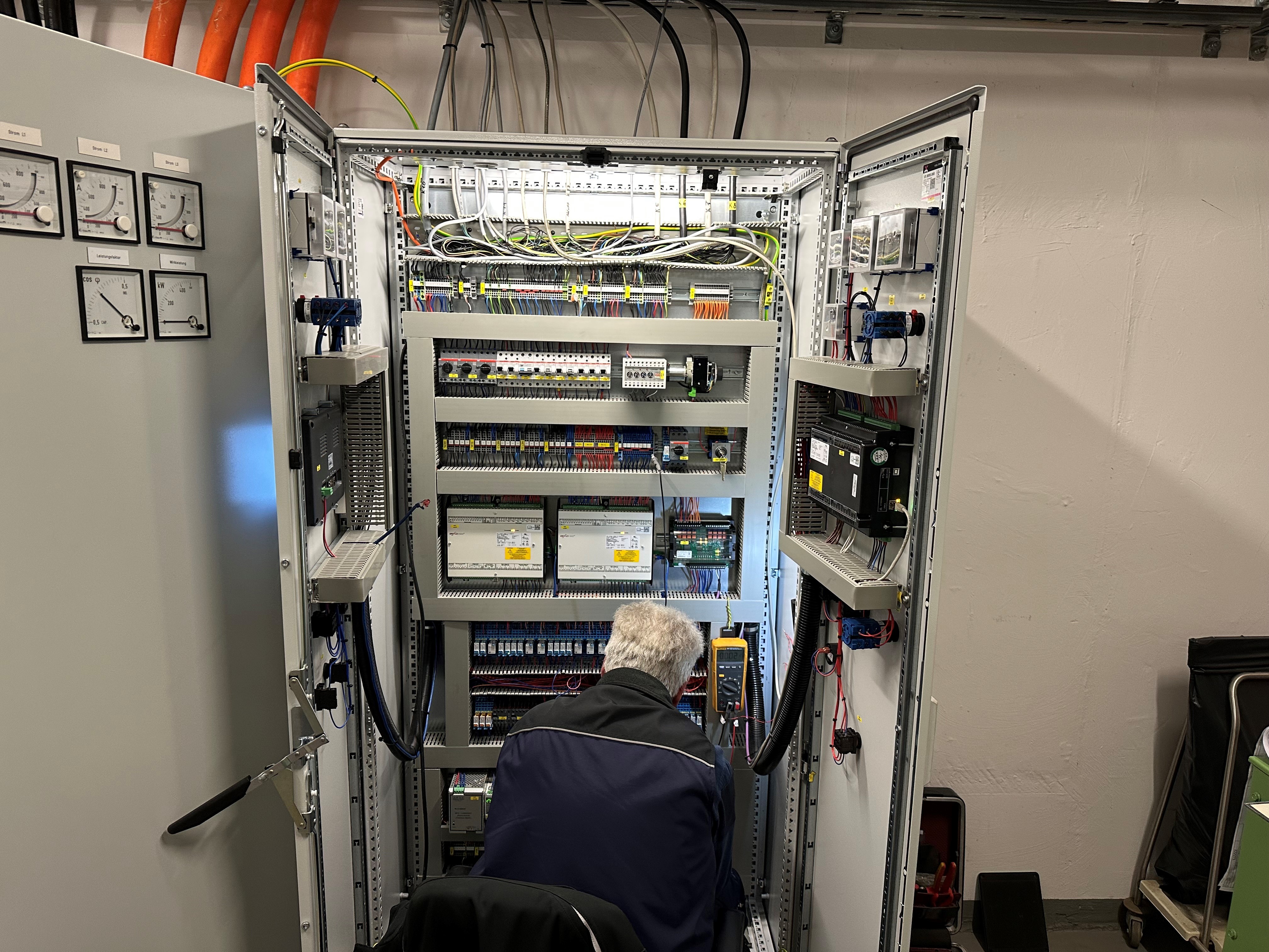 Inbetriebnahme Schaltanlage