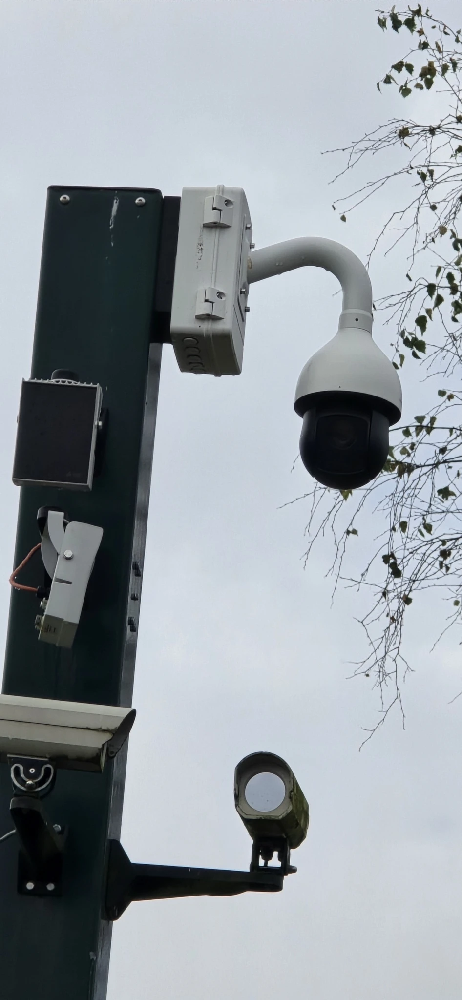 PTZ Kameras am Mast