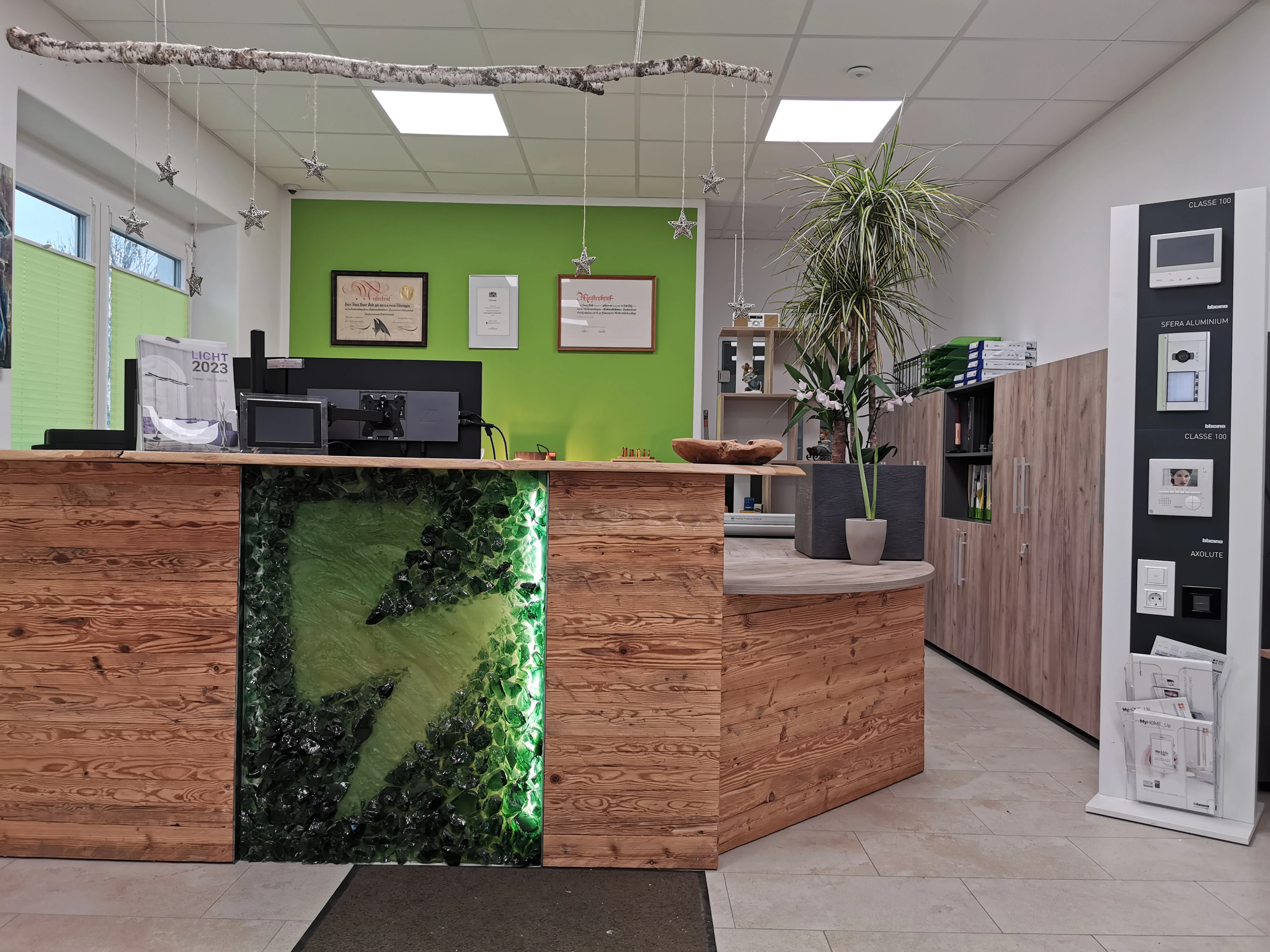 Eingangsbereich Büro
