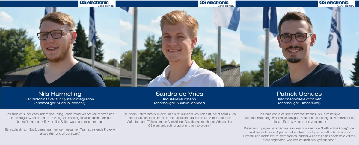 Erfahrungen ehemaliger Auszubildender/Umschüler