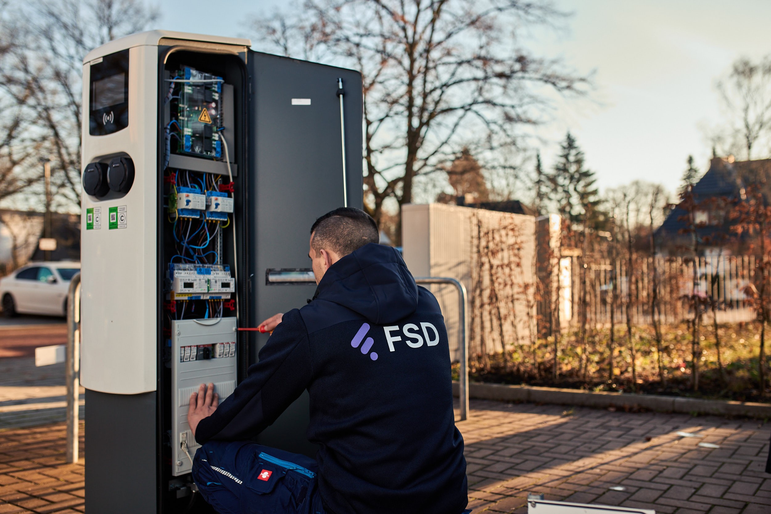 Instandsetzung einer Ladesäule