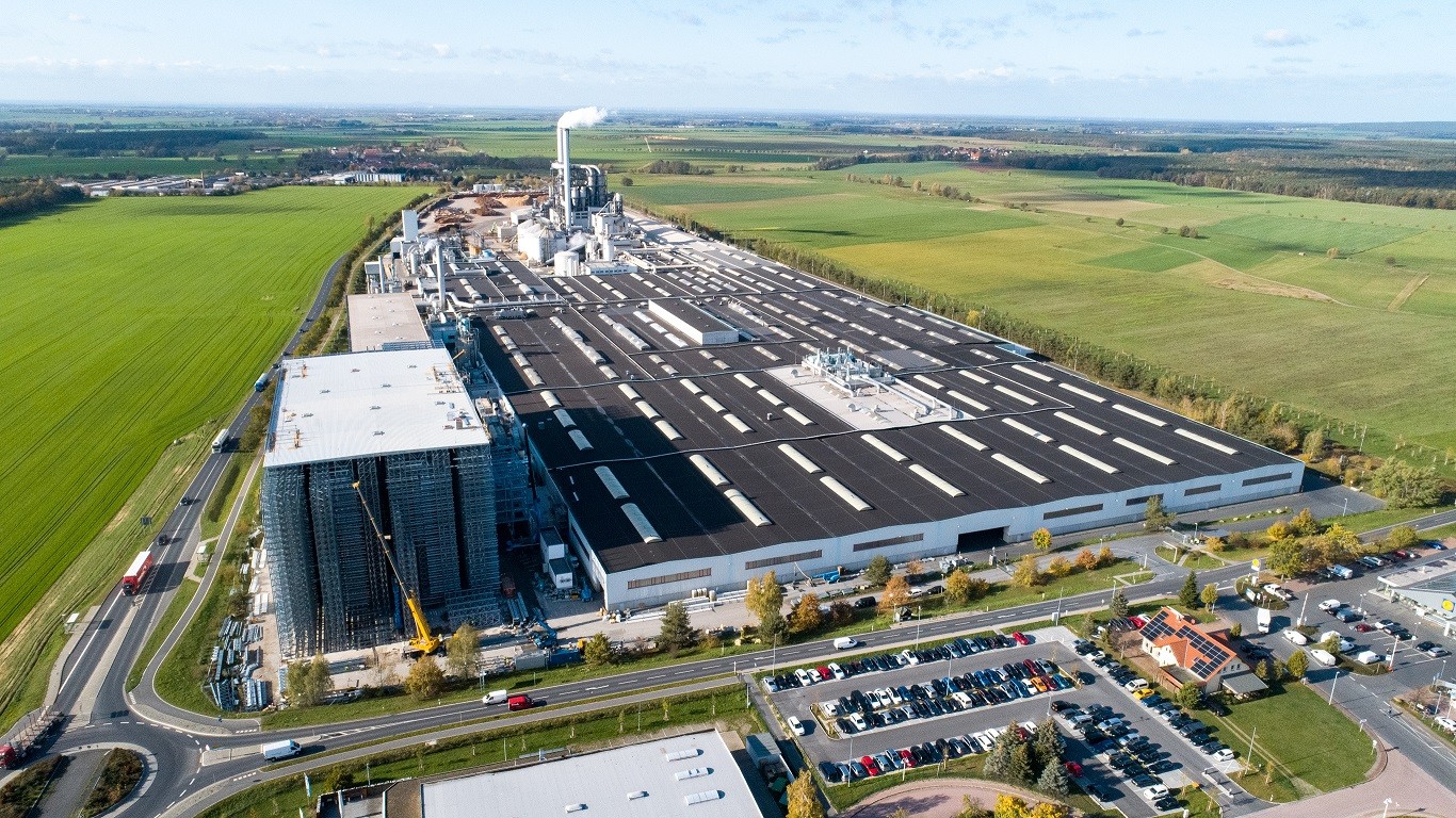 Fertigstellung des Vollautomatischen Hochregallagers