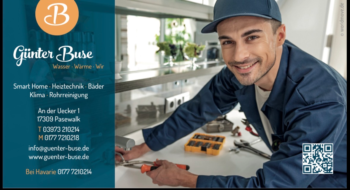 Günter Buse | Wasser . Wärme . Wir logo