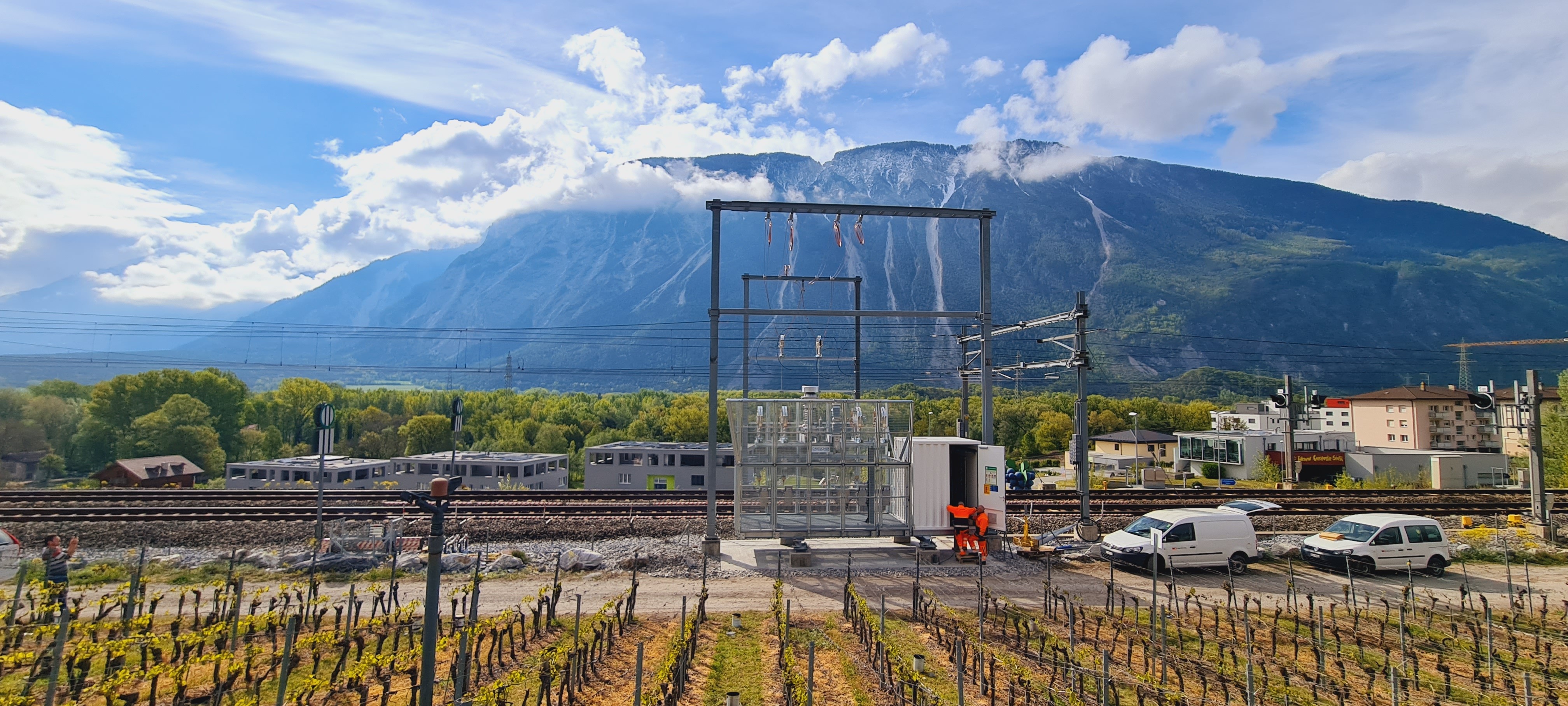 Erfolgreiche Montage in der Schweiz