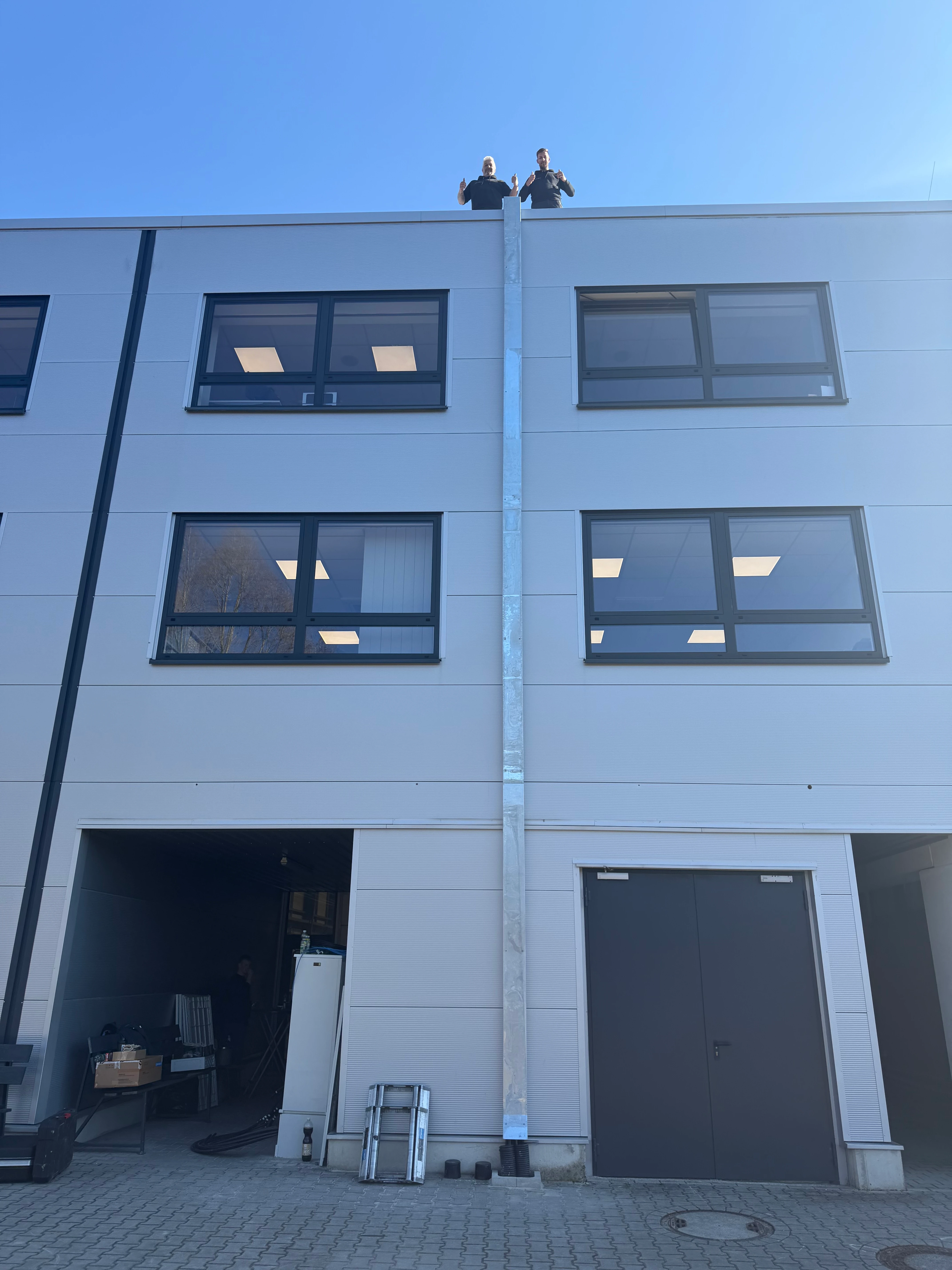 AC-Anschluss 400kWp PV-Anlage