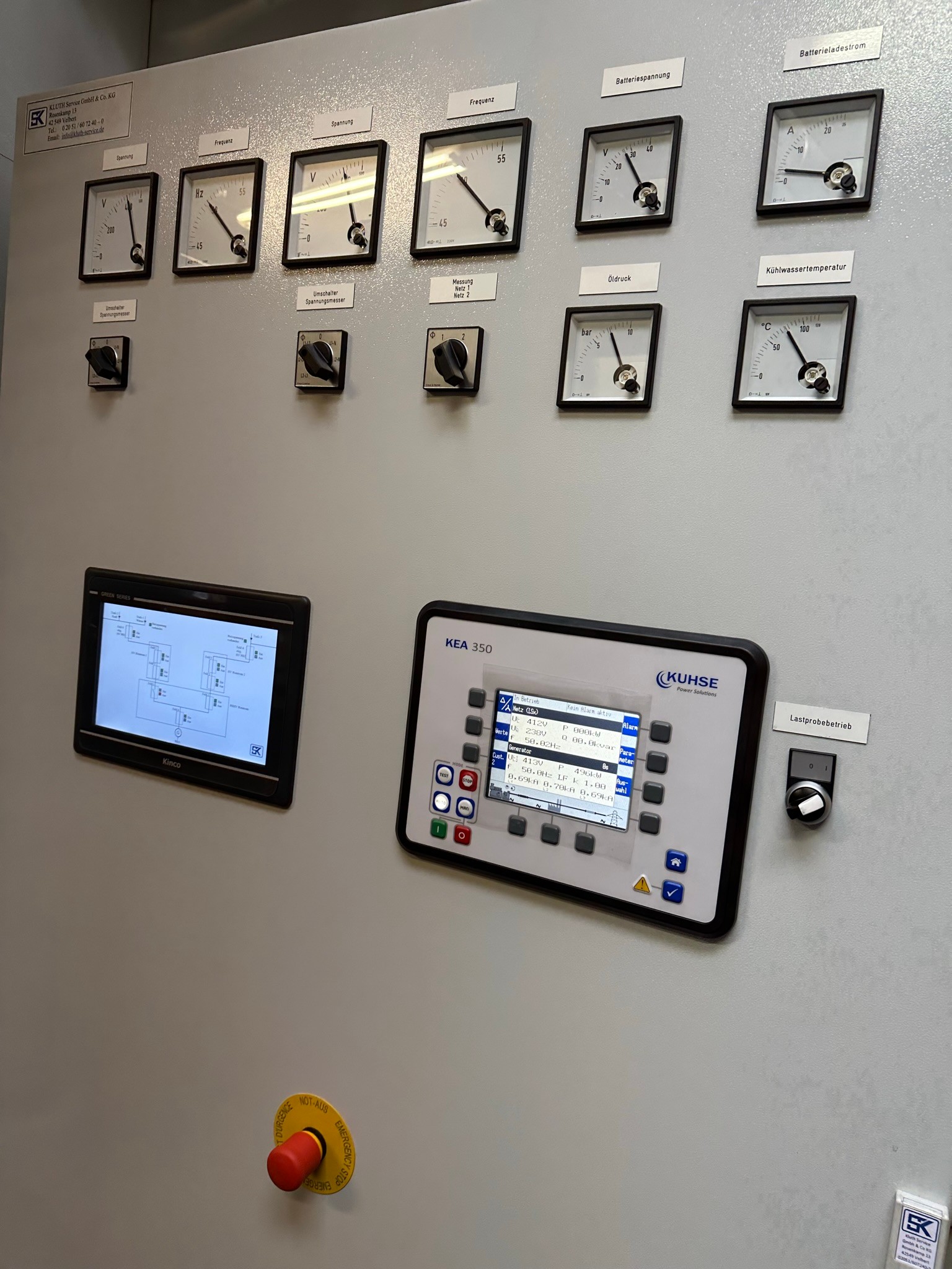 Retrofit- Lieferung moderne neue Schaltanlage