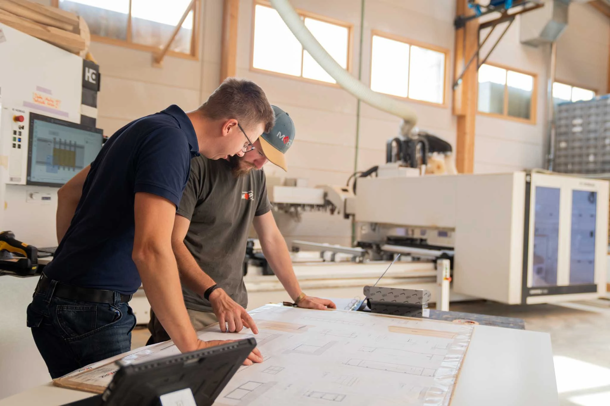 CNC Werkstattbereich