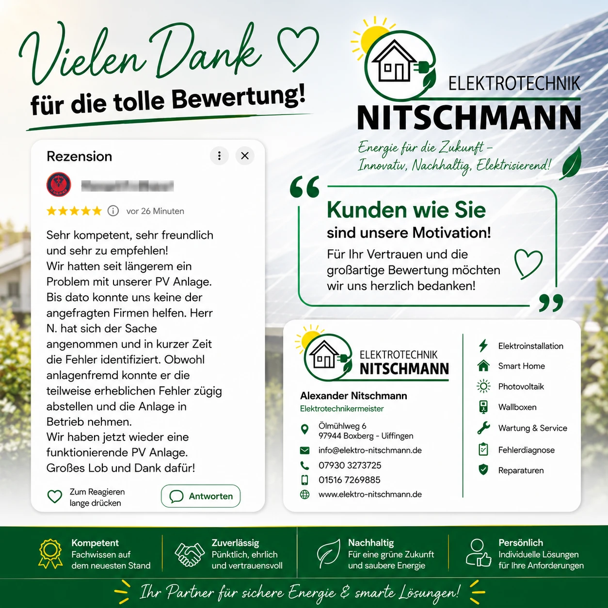 Kundenbewertung