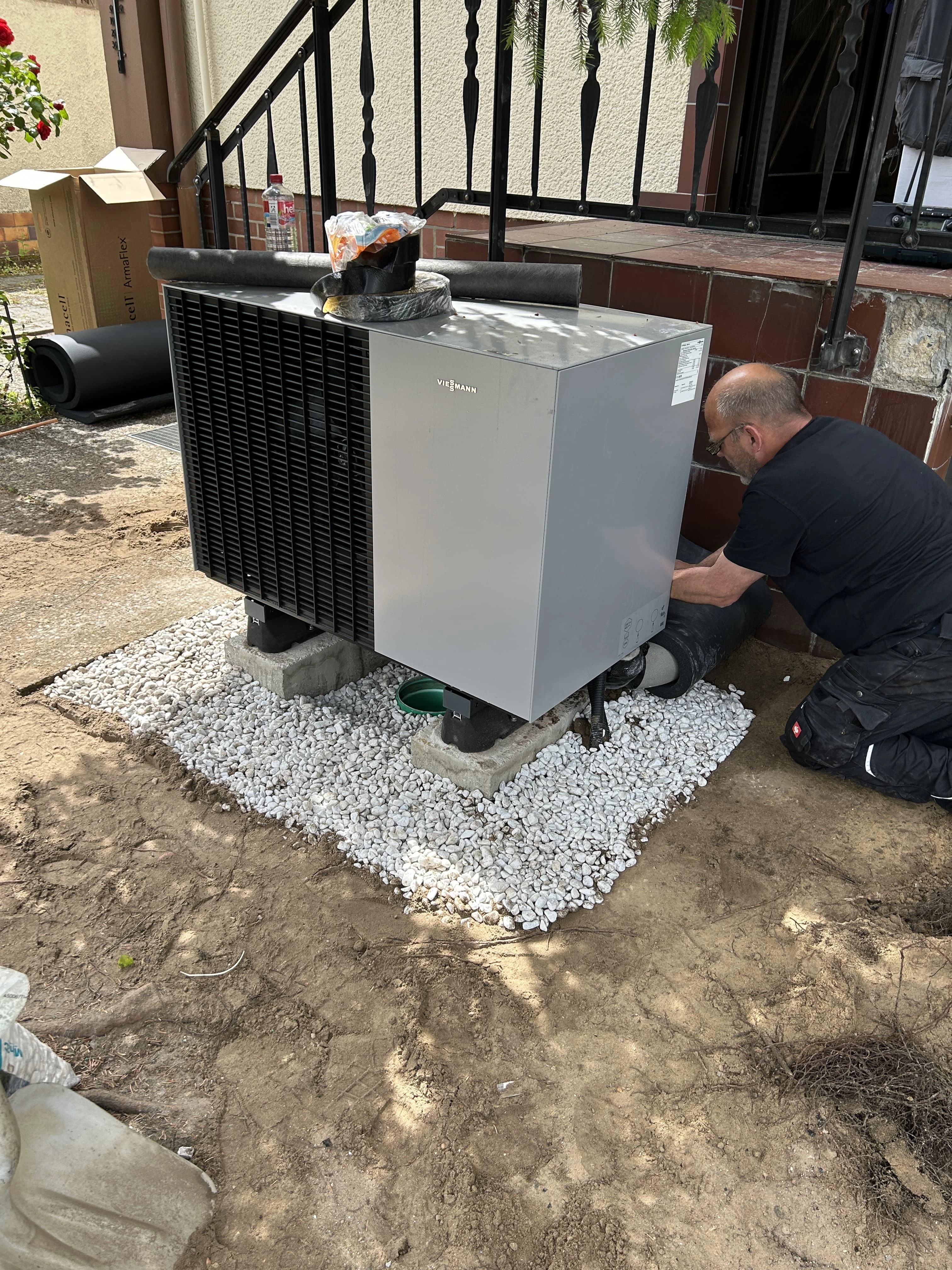 Sanierung mit Viessmann Vitocal 150-A Wärmepumpe
