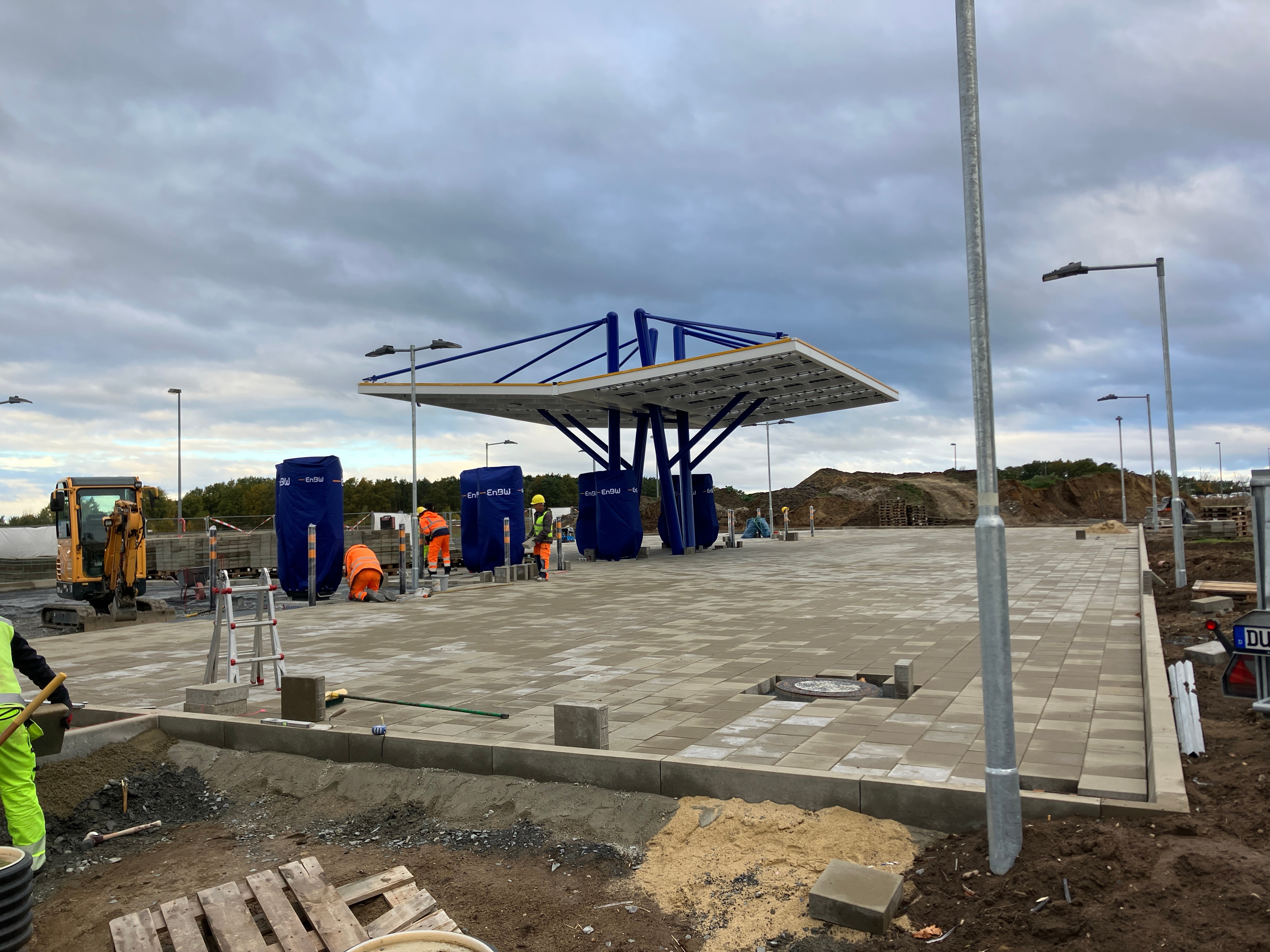 Ladehub Bau in Ibbenbüren