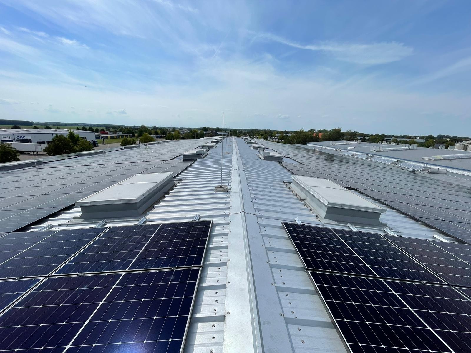 PV Installation bei Alutrim Europe GmbH