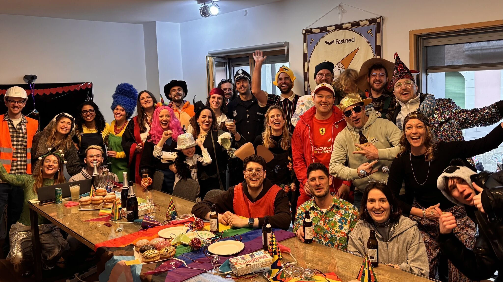 Karneval im Kölner Büro