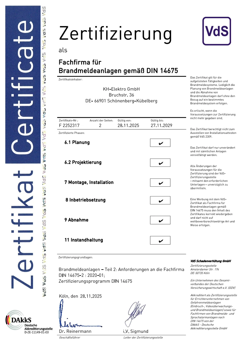 Zertifikat